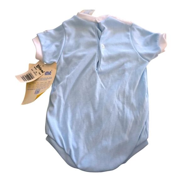 Vintage Little Me THANK HEAVEN FOR LITTLE BOYS Size 6M Medium NOS - Picture 3 of 7